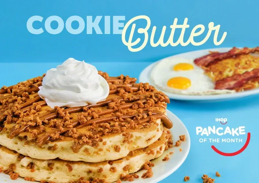 Cookie Butter Pancakes